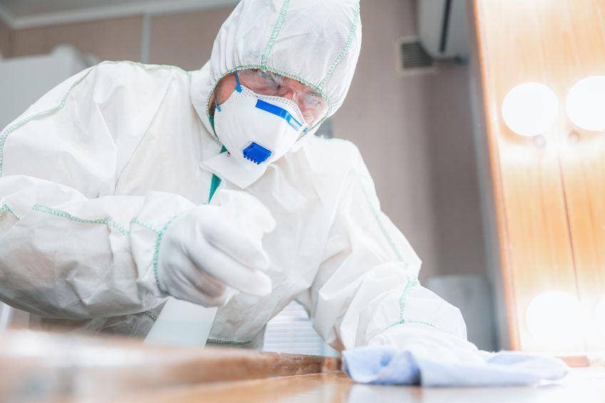 What is the difference between cleaning and disinfecting?