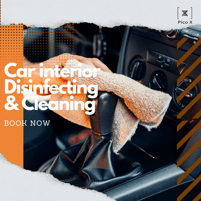 On-Site Car Interior Cleaning and Disinfecting Service Pico X