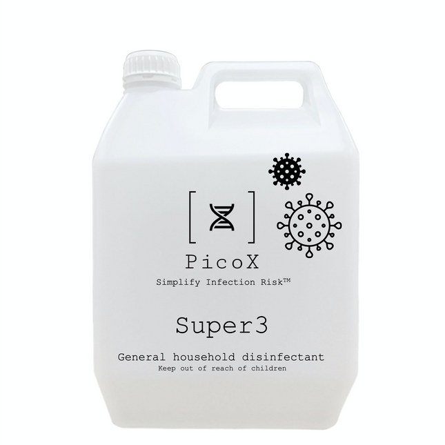 Pico X Super3 General Disinfectant - Environmentally friendly and child safe Pico X